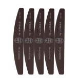 NAIL FILES HALF-MOON “PREMIUM” 100/180 grit 5pcs