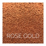 METALLIC BALLS RED GOLD 0,6mm